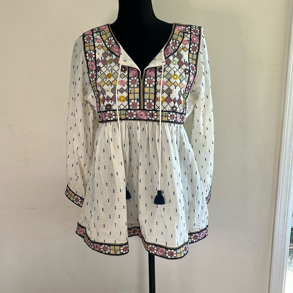 Anthropologie Magowan Peasant Top